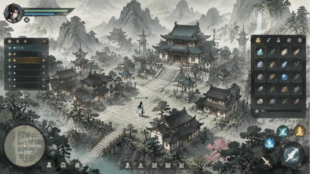 鬼谷八荒 角色路线 画面 3