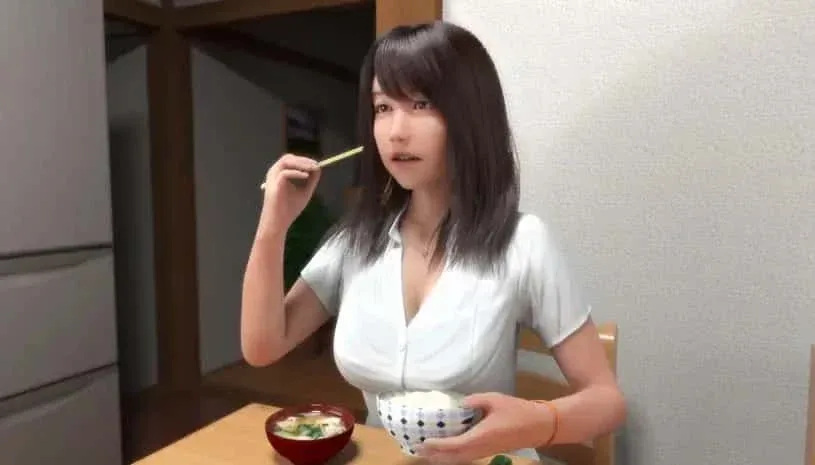 死宅与天使和奇怪的家 剧情演出 实机截图