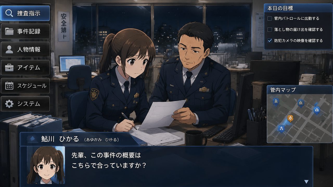 极道无赖EX 女警鮎川光 操作界面 场景图 4