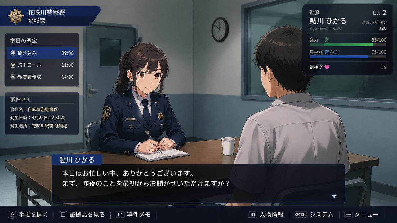 极道无赖EX 女警鮎川光 角色养成 展示图 5