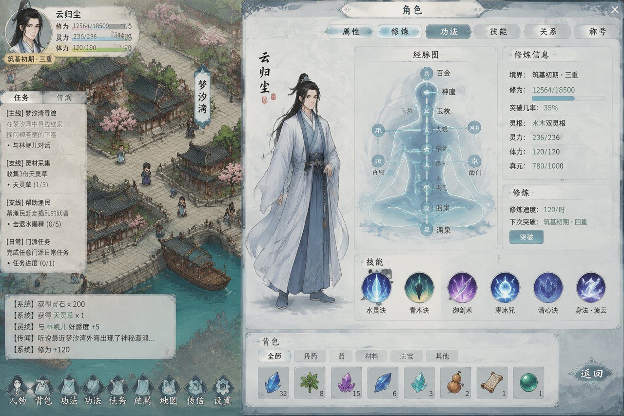 谪仙索欢录 中文界面 演示图 4