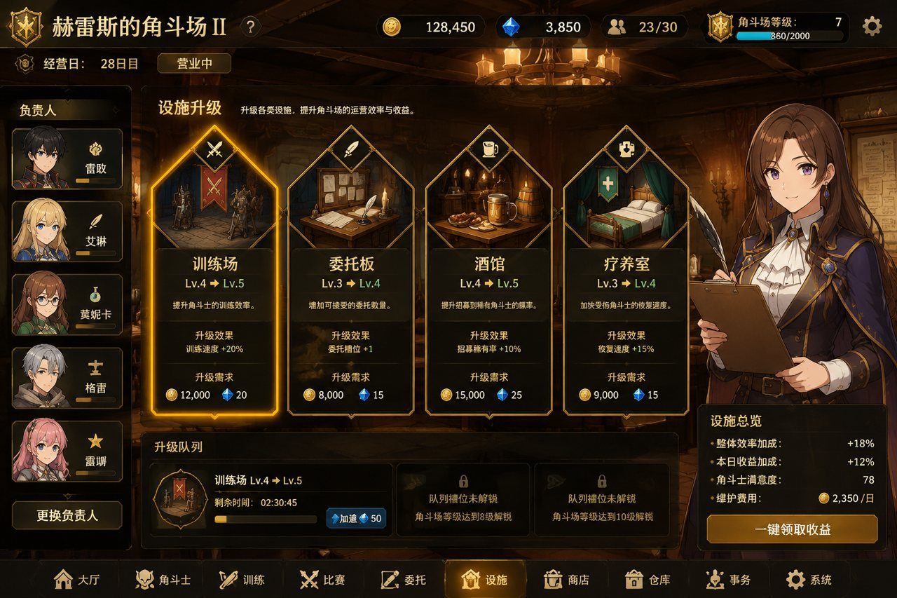 赫雷斯的角斗场Ⅱ 场景演出 内容截图 1