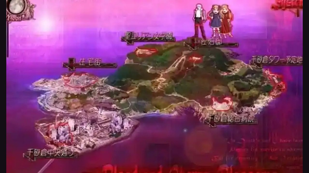 献给支配者的狂死曲 探索场景 专题图