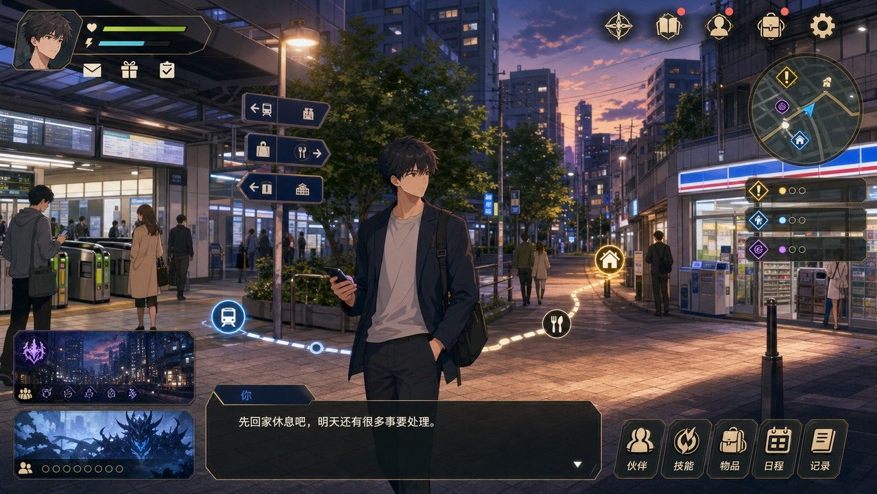 枫酱想回家 操作界面 资料图 2