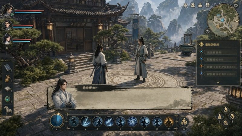 金庸群侠传5爱与死仙狐MOD六周年 主线事件 玩法截图 4