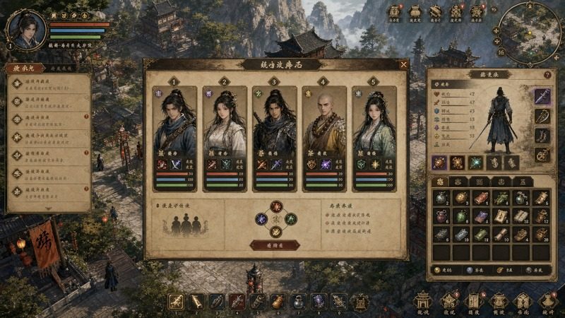 金庸群侠传5爱与死仙狐MOD六周年 故事片段 预览图 2