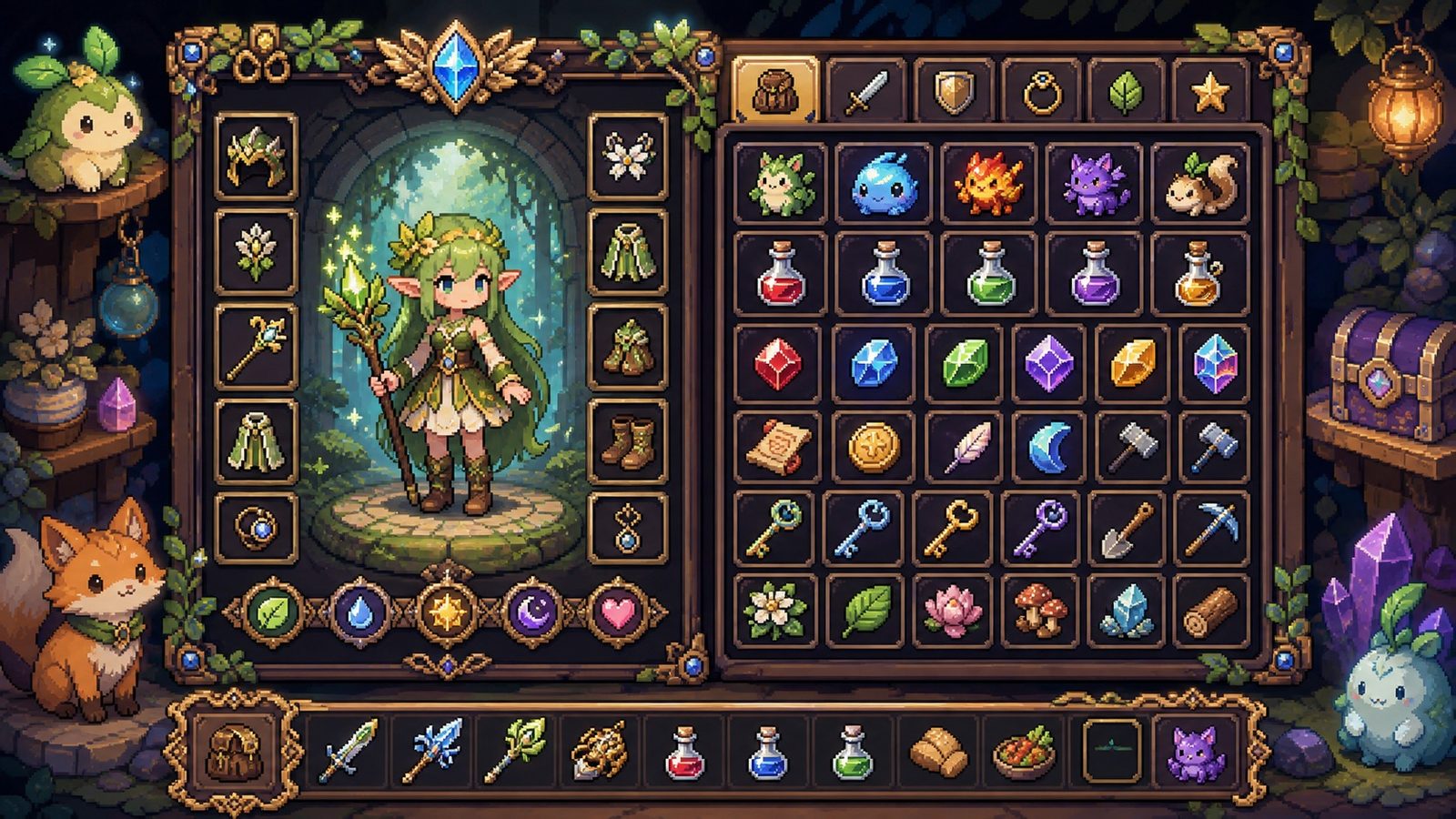 精灵谷物语SpiritValley版 隐藏任务探索 实机截图 4