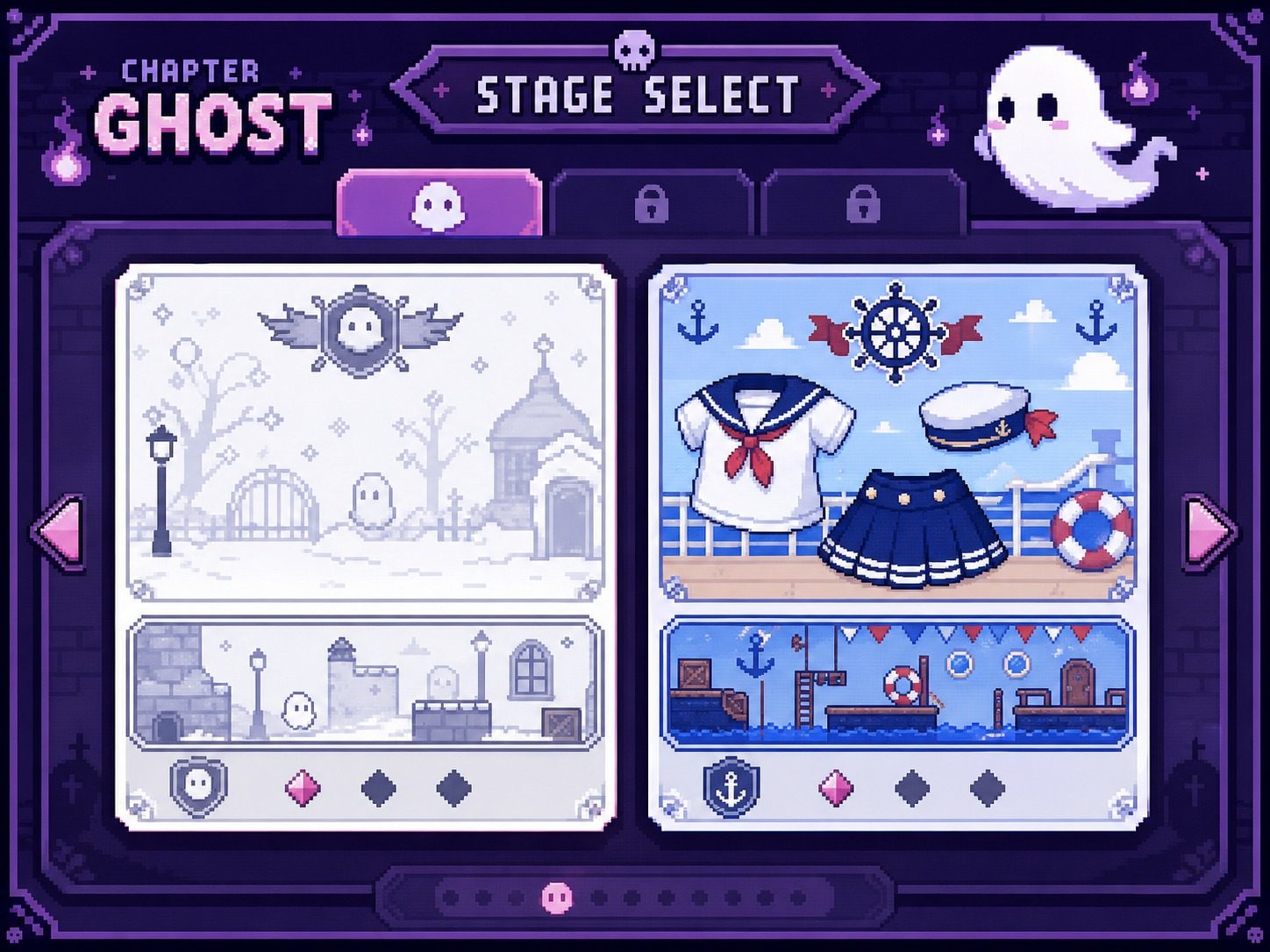 色情猜拳GHOST篇 角色养成 预览图 1